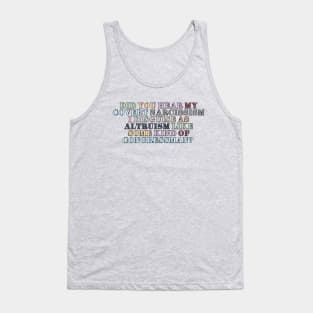 Covert Narcissism Tank Top